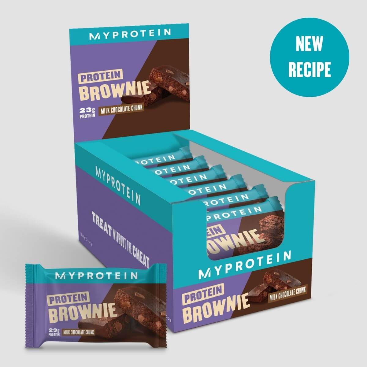 Brownie proteico - Chocolate Chunk