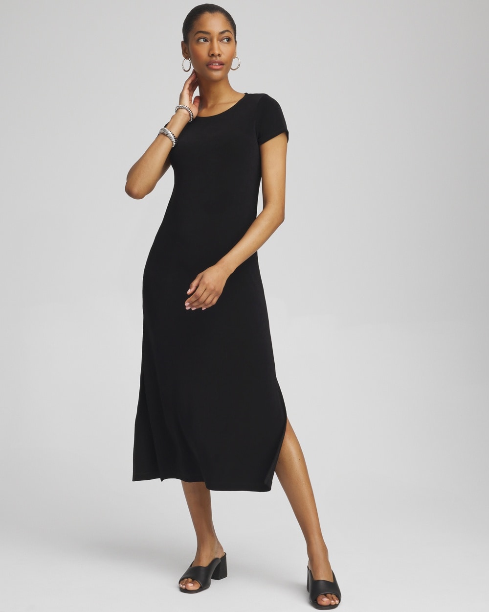 Travelers Classic Short Sleeve Maxi Dress - Chico's