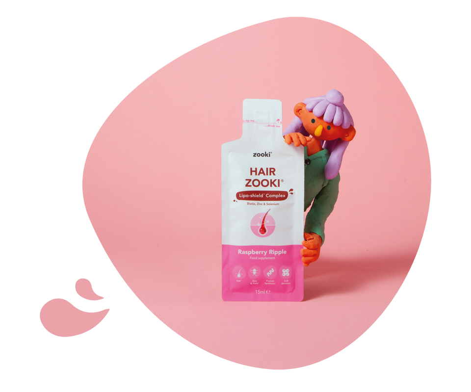 Hair Zooki® Advanced Nutrition For Hair, Skin & Nails Support