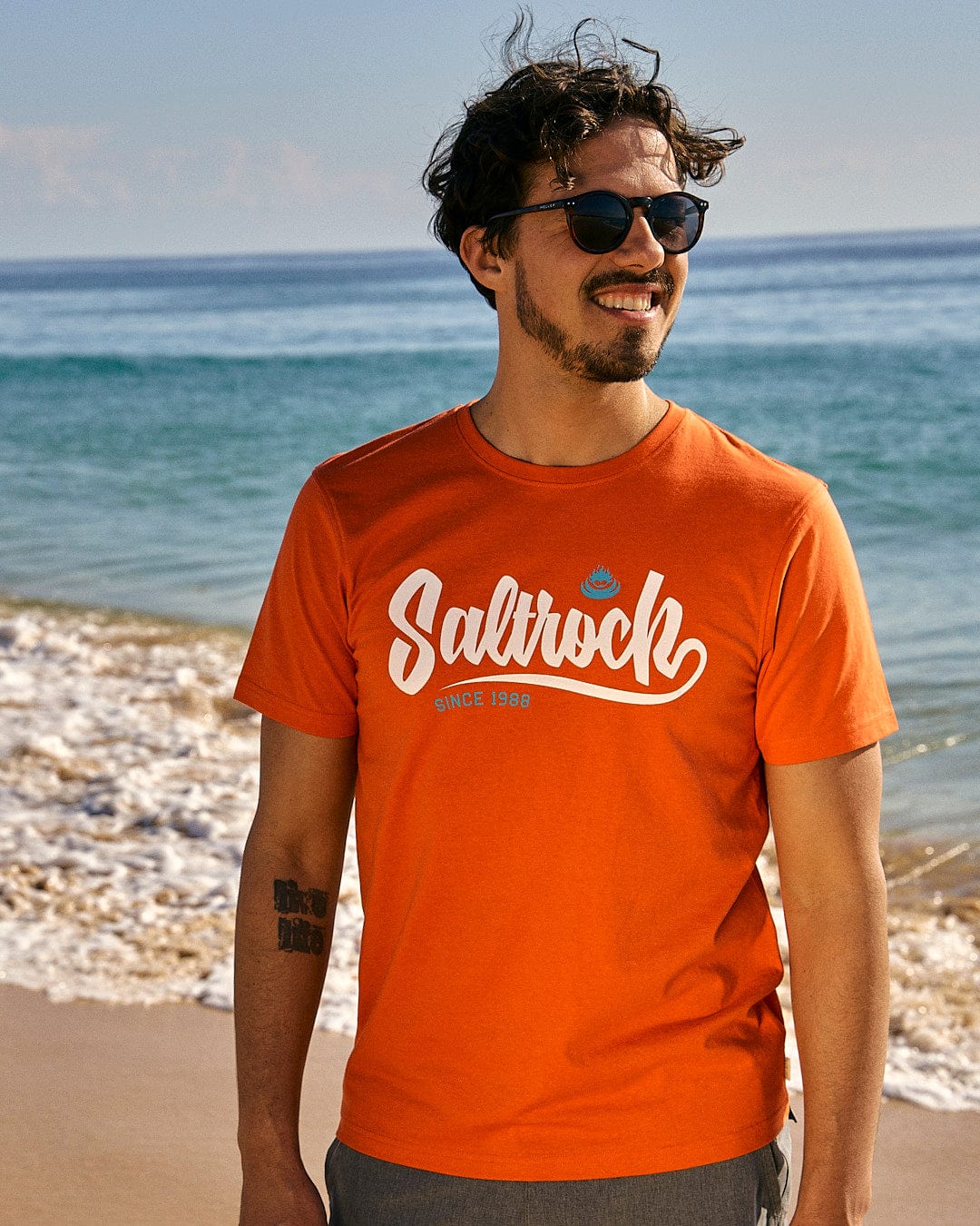 Speed - Mens Short Sleeve T-Shirt - Red