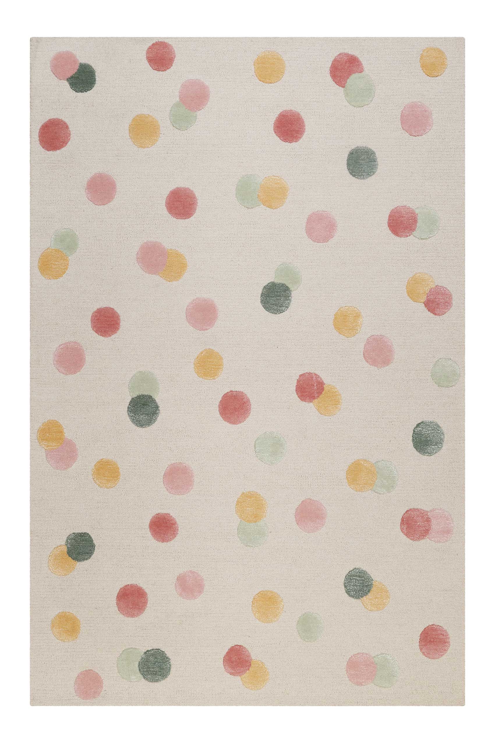 Children's carpet cream colorful » Dana « Smart Kids - view 1