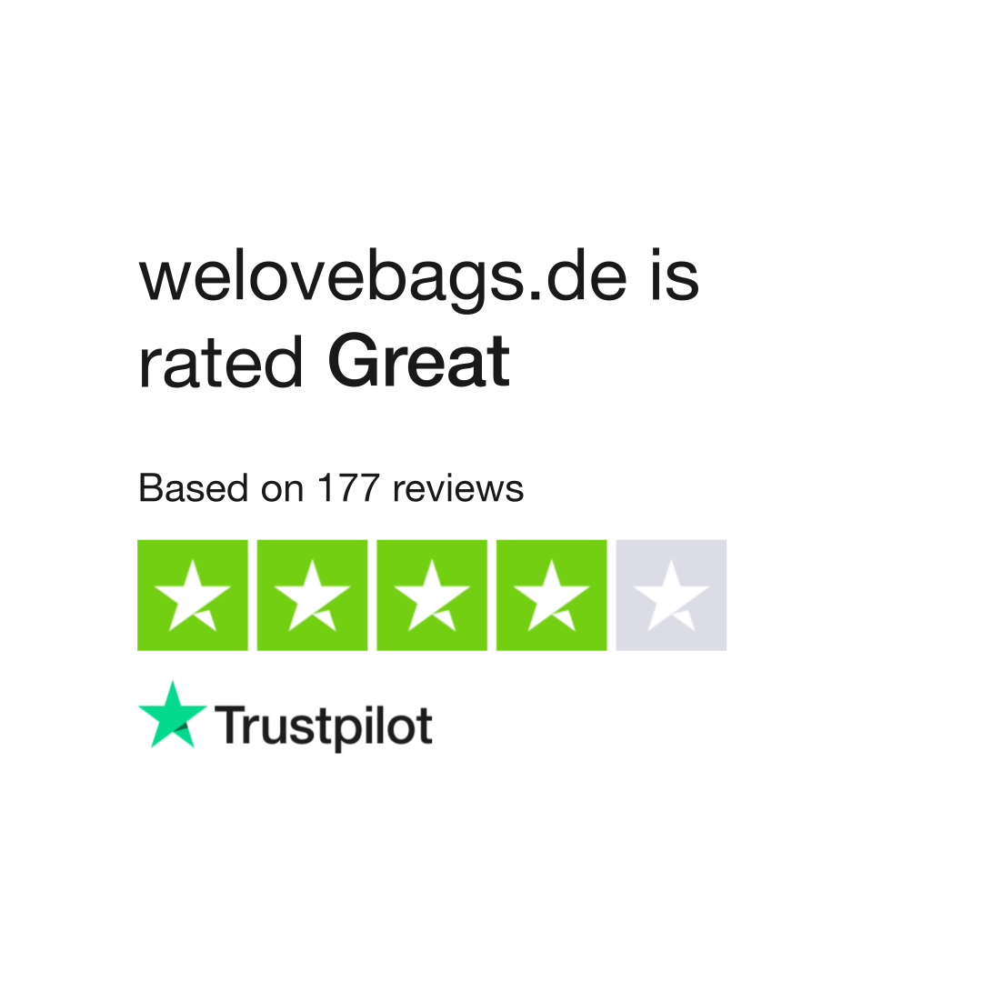 Welovebags-Bewertungen |  Lesen Sie die Kundendienstbewertungen von welovebags.de