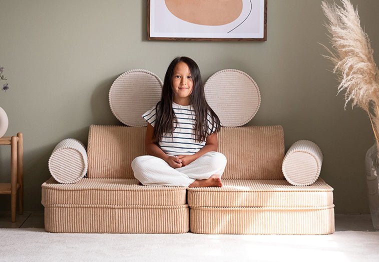 Das neue Kindersofa