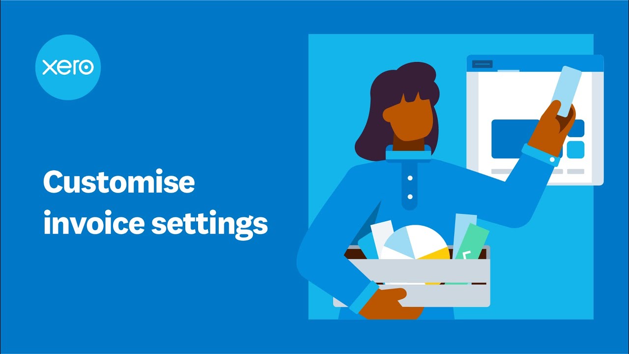 Customise your invoice settings - YouTube