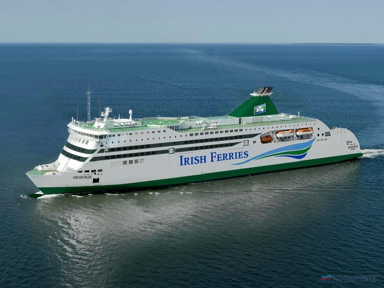 Irish Ferries' New Rosslare Ship Leaves Estonia for Ireland - niferry.co.uk