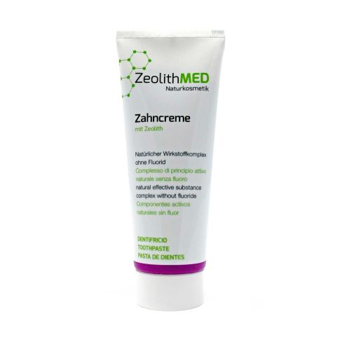 ZeolithMED Zahncreme 75ml, Zahnpasta ohne Fluorid
