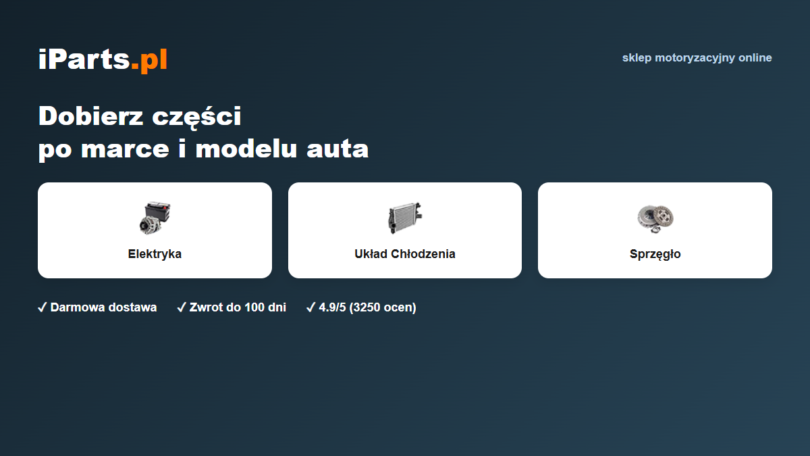 iParts.pl - dobór części po marce i modelu auta