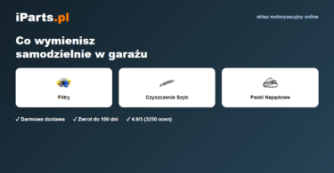 iParts.pl - części do samodzielnej wymiany w garażu