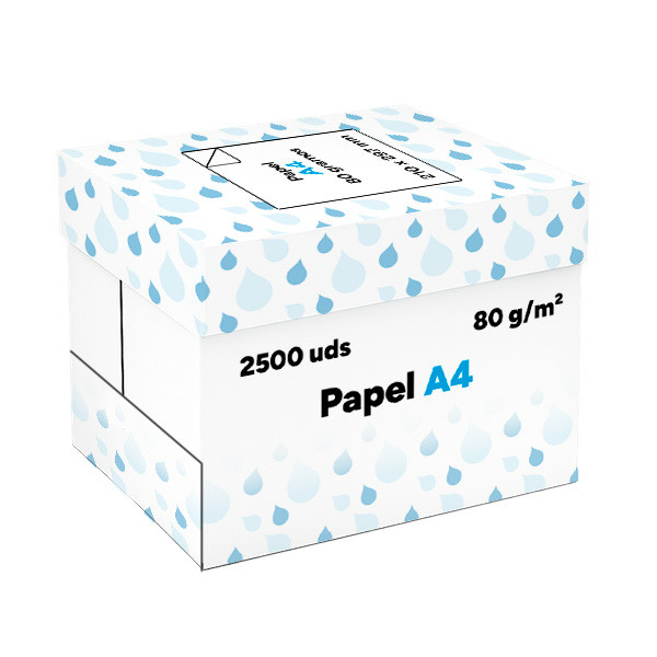 Caja de papel A4 de 80 gramos