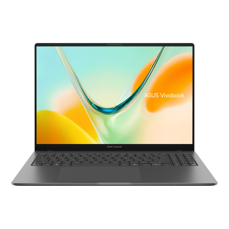 ASUS Vivobook S16 aperto visto frontalmente