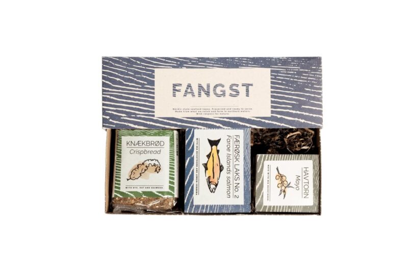 FANGST Nordic Tapas Box z łososiem i rokitnikiem