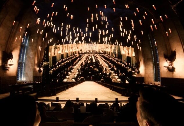 Harry Potter Shared Reality presentation inside the Cosm Dome