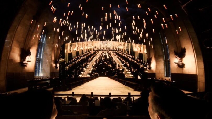 Harry Potter Shared Reality presentation inside the Cosm Dome