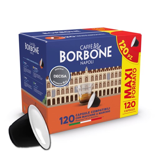 Confezione di capsule Caffè Borbone Miscela Decisa per Nespresso