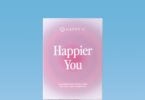Pink Happy V affirmation card box