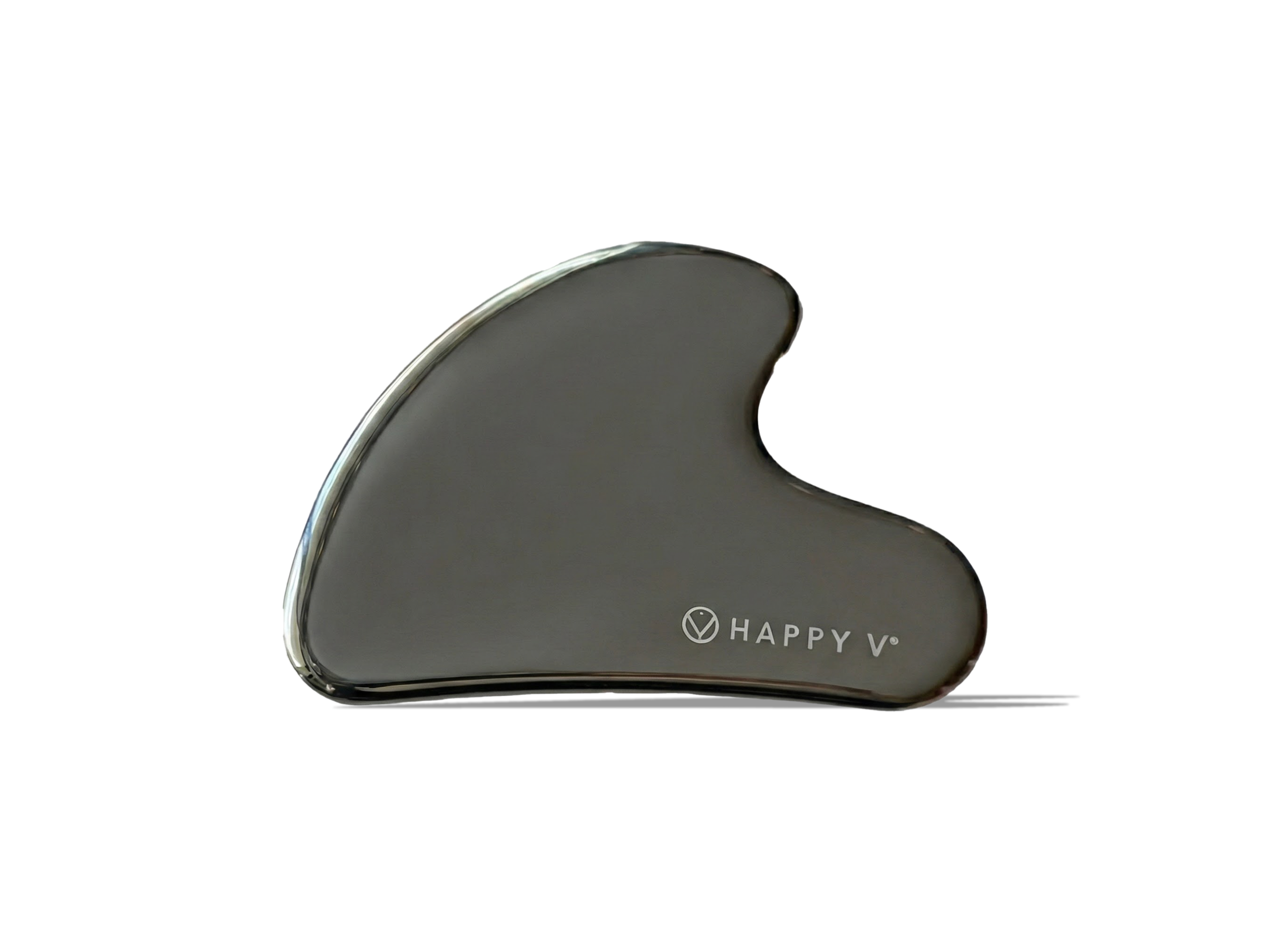 Gray Happy V Premium Gua Sha tool