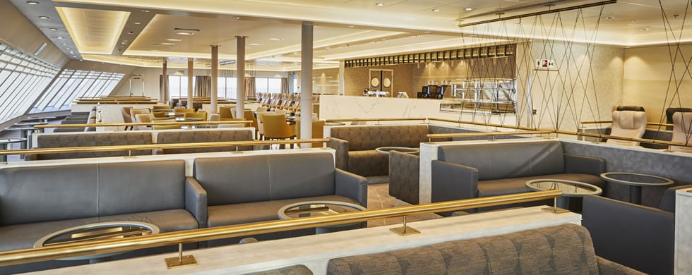 Innisfree Club Class Lounge aboard W.B. Yeats