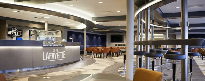 Café Lafayette aboard W.B. Yeats