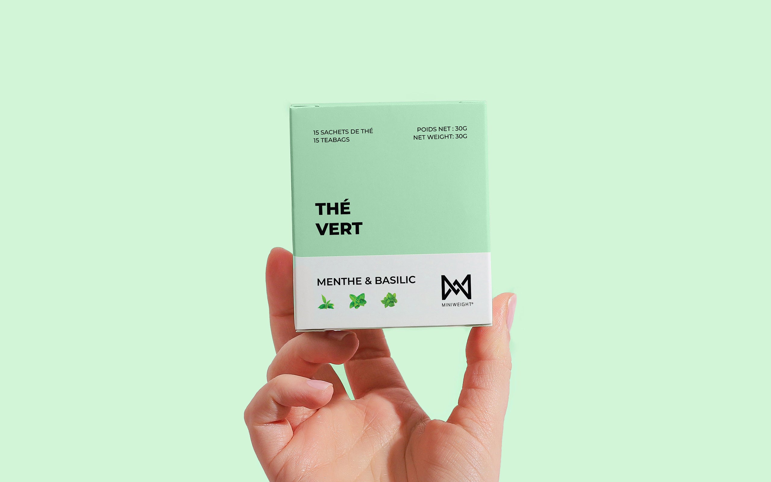 Thé Antioxydant Menthe Yuzu Basilic Miniweight