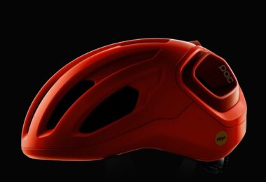 Casco da ciclismo POC rosso