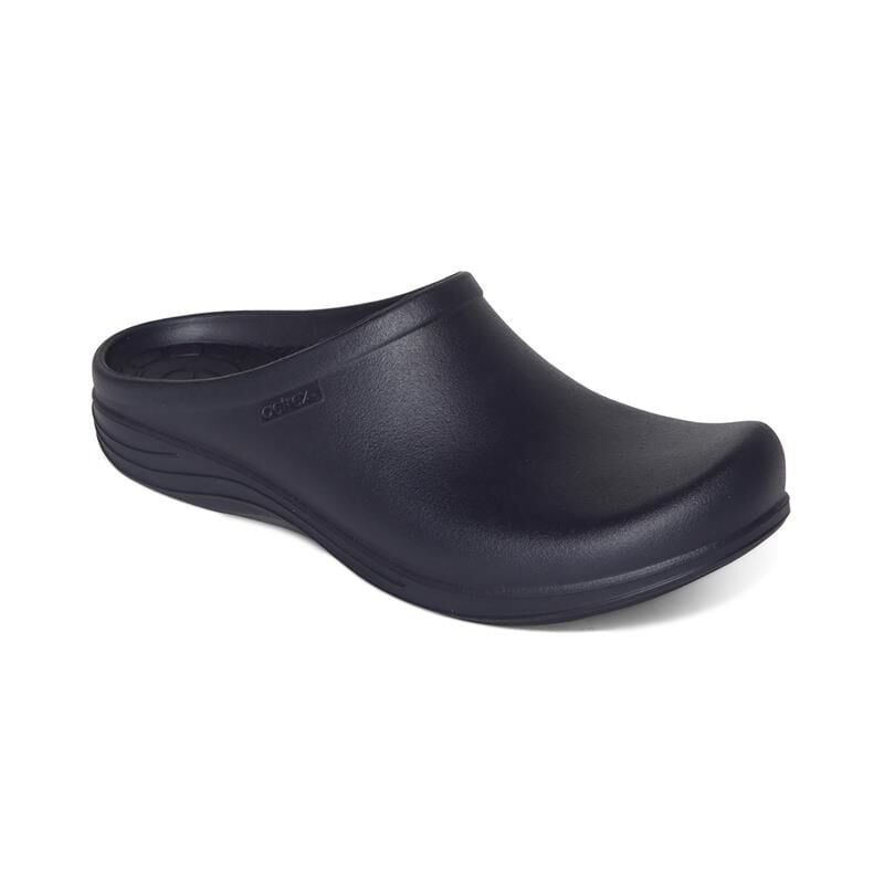 Aetrex Bondi orthotic women's clog in navy