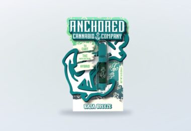 Anchored cartridge blister package