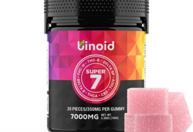 Binoid CBD Super 7 Gummies package