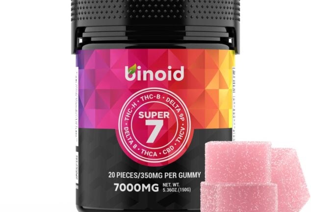 Binoid CBD Super 7 Gummies package