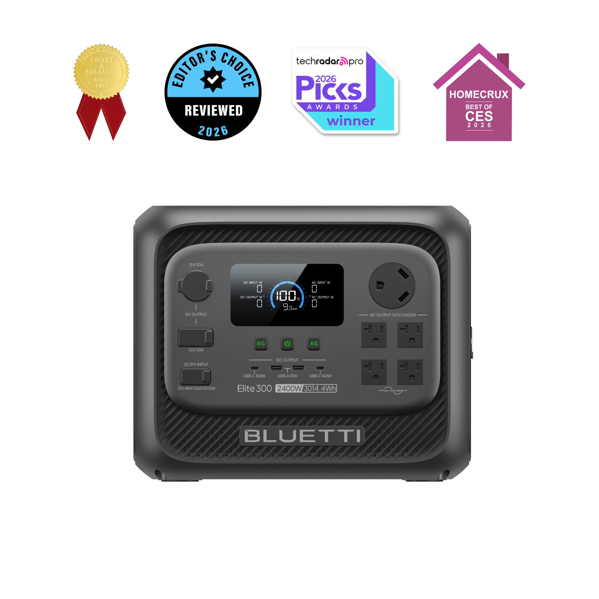 BLUETTI Elite 300 portable power station