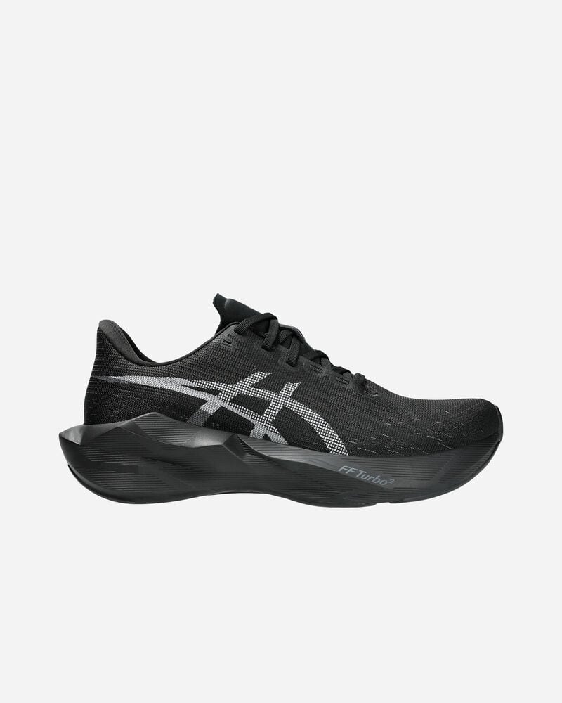 Scarpa da running Asics Novablast 6 nera e bianca