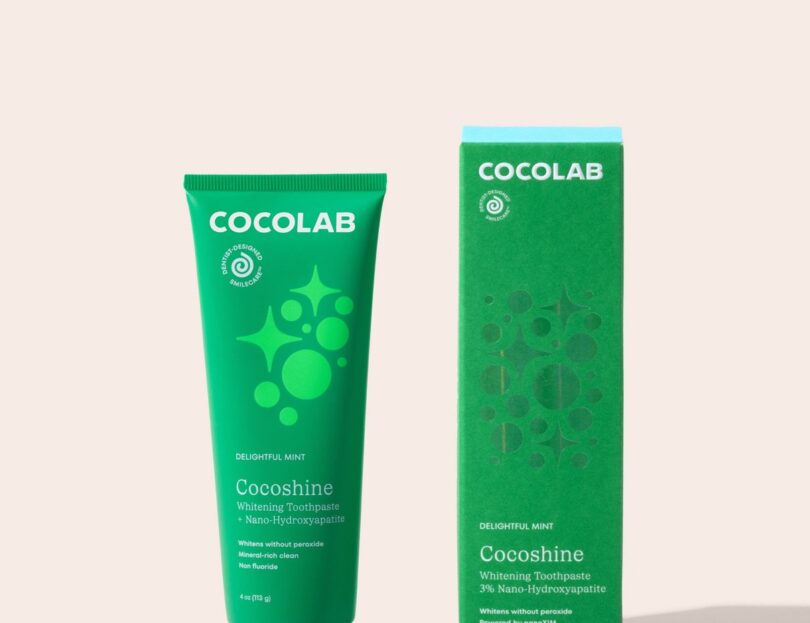 Cocofloss Cocoshine whitening toothpaste
