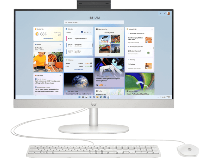 HP 23.8 inch All-in-One Desktop PC 24-cr0033a