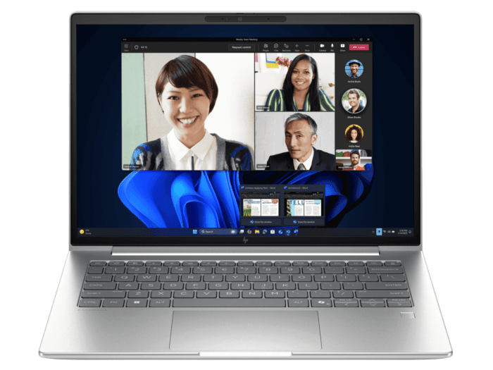 HP EliteBook 6 G1i 14 inch Laptop AI PC in silver