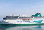 W.B. Yeats cruise ferry sailing at sea