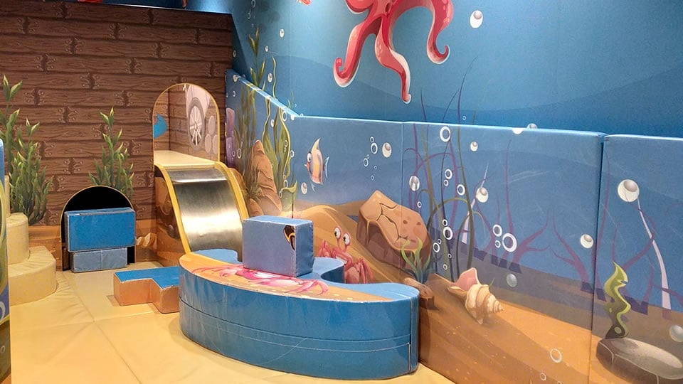 Sally Gardens children play area aboard W.B. Yeats