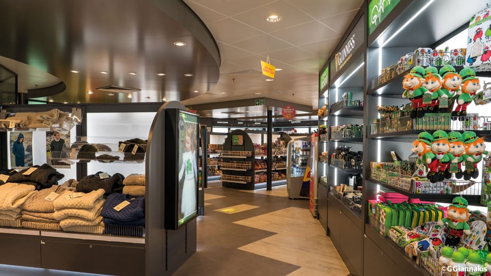 The shop aboard W.B. Yeats