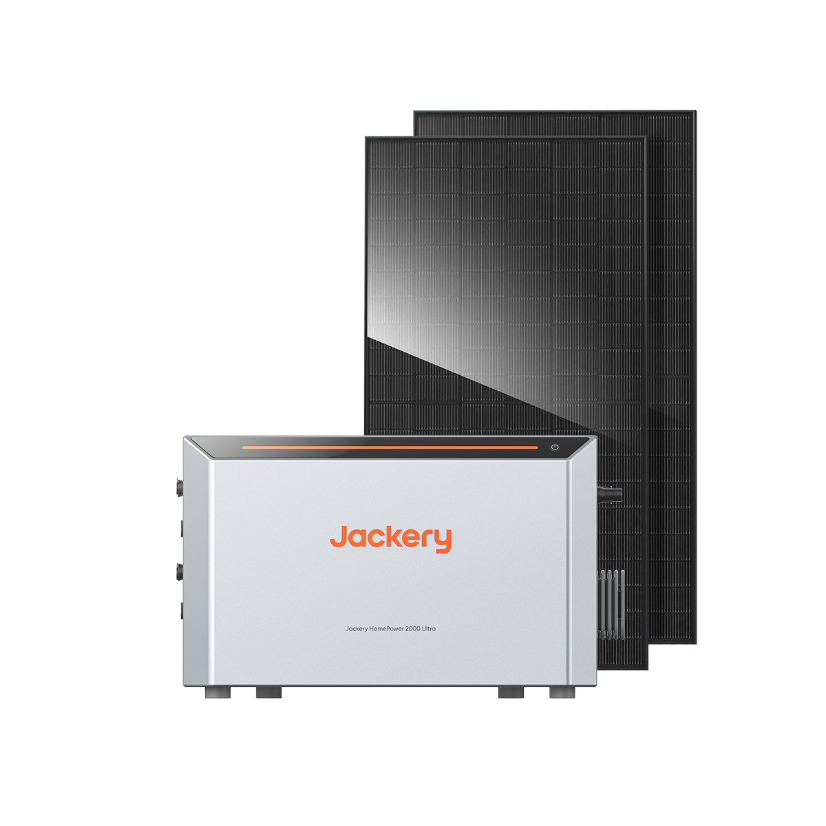 Jackery HomePower 2000 Ultra mit bifazialen Solarmodulen
