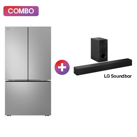 Refrigerador LG GM90KPOB-Sh5A French Door