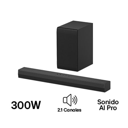 Barra de sonido LG S40T de 300 W