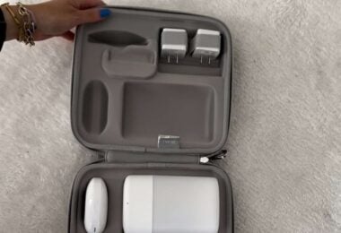 Nanit Traveling Light Case with monitoring accessories