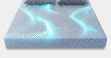 NOVAALAB LLC Novaa Grounding Sheet on a bed