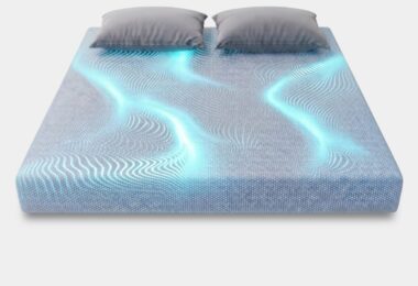 NOVAALAB LLC Novaa Grounding Sheet on a bed