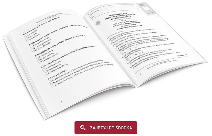Wnętrze pakietu 3-klasisty Operon z ćwiczeniami
