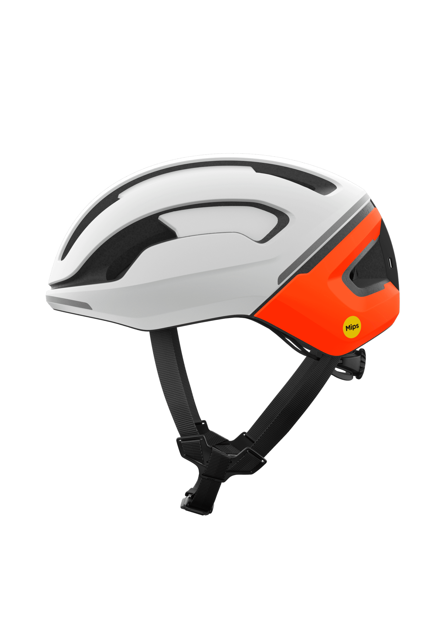 Casco da strada POC Omne Beacon MIPS bianco per commuting
