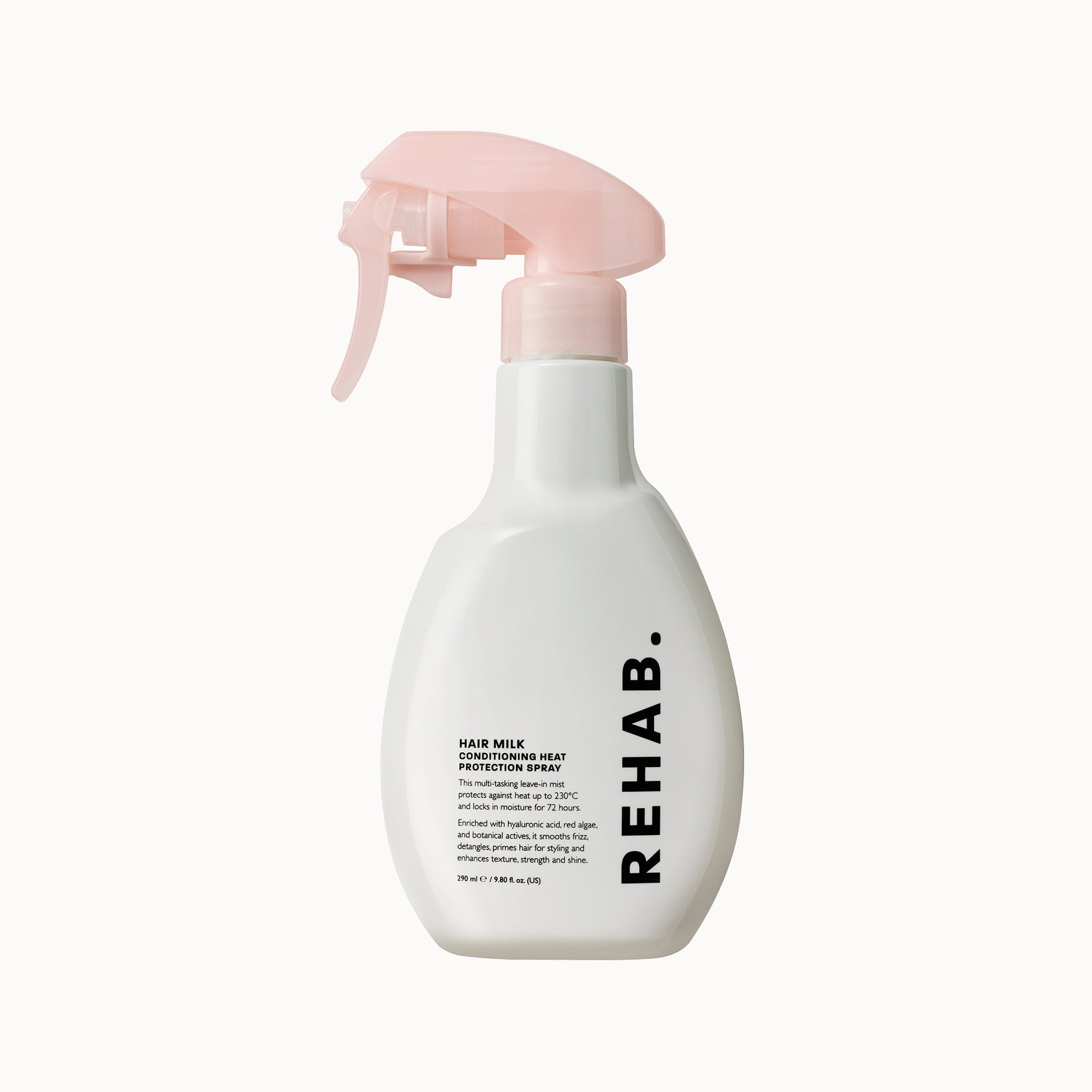 REHAB. Hair Milk Conditioning Heat Protection Spray bottle