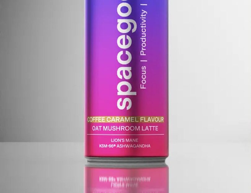Spacegoods oat mushroom latte can