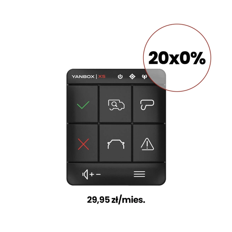Kompaktowe urządzenie YANBOX Yanosik XS