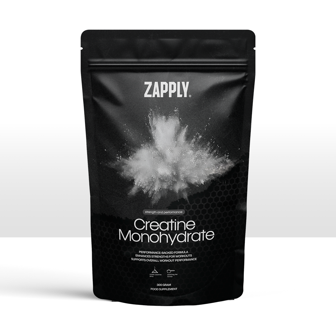 Zapply Creatine Monohydrate supplement pouch