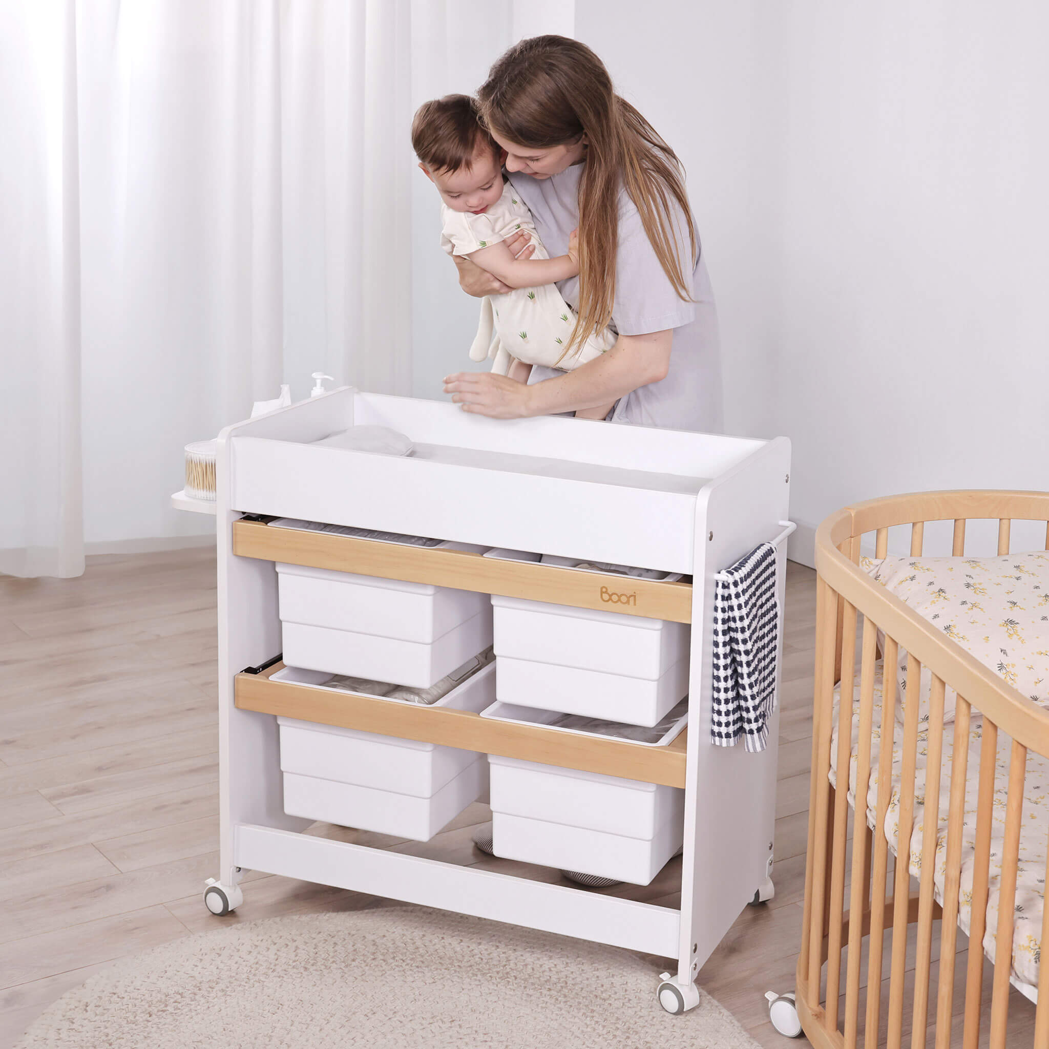 Boori Natty Storage Changer storage detail