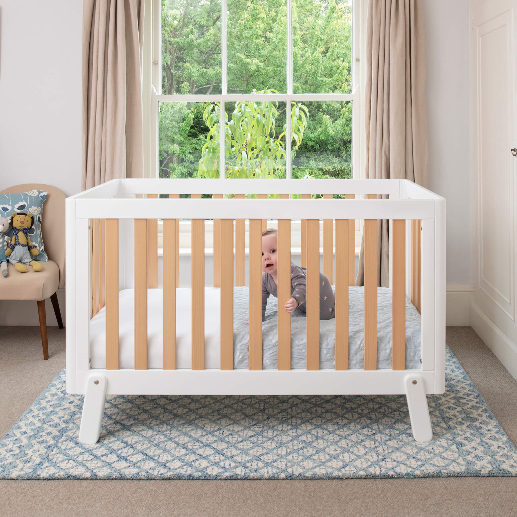 Boori Turin Cot Bed in a nursery